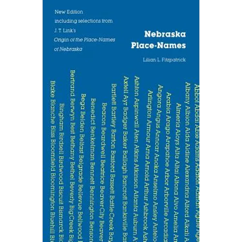 Nebraska Place-Names - Paperback