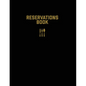 Reservations Book: Restaurant Reservation Record, Guest Table Log, Restaurants Hostess Booking, Journal, Notebook, Logbook - Paperback