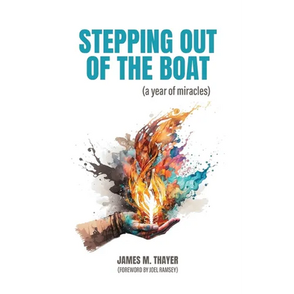 Stepping Out of the Boat (a year of miracles) - Paperback