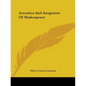 Acrostics And Anagrams Of Shakespeare - Paperback
