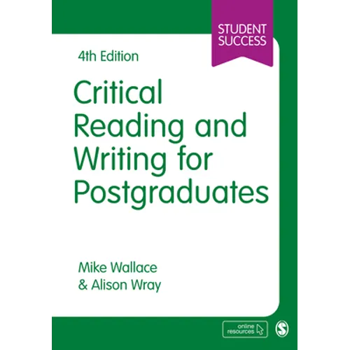 Critical Reading and Writing for Postgraduates - Paperback