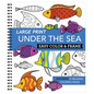 Large Print Easy Color & Frame - Under the Sea (Stress Free Coloring Book) - Spiral