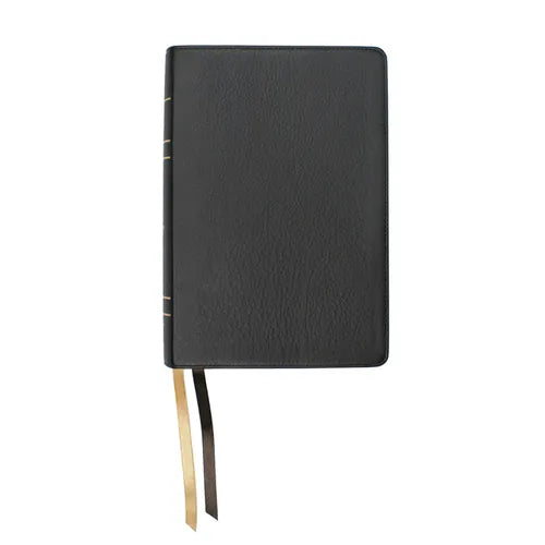 Lsb Large Print Wide Margin Paste-Down Black Cowhide - Leather