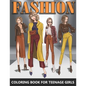 Fashion Coloring Book for Teenage Girls: Beautiful Female Models in Grayscale - Colouring Book For Teens and Adults - Great Gift idea for Fashion Desi - Paperback