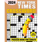 New York Times Crossword Puzzles For Adults With Solution 2024: Test Your Sharpness - Paperback