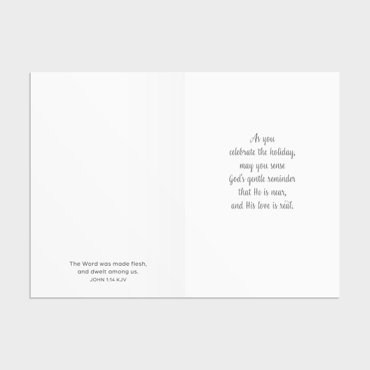 God's Peace This Christmas - 18 Christmas Boxed Cards and Envelopes, KJV
