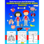 Human Body coloring & Activity Book for Kids Simple Book to Learn About the Human Body: Human Anatomy Coloring Book for Toddlers Ages 4-8 - Paperback