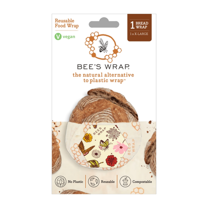 Bee's Wrap Food Wrap - Meadow Magic Bread Wrap