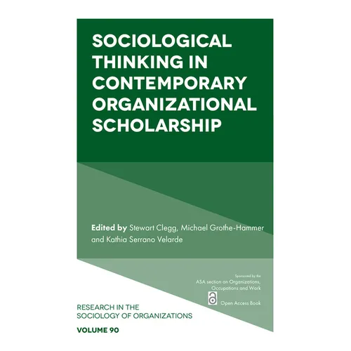 Sociological Thinking in Contemporary Organizational Scholarship - Paperback