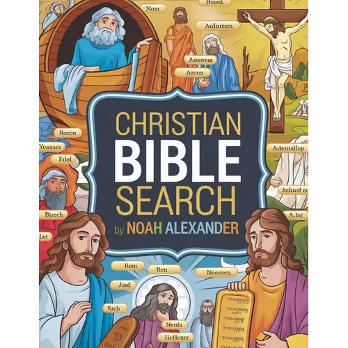 Christian Bible Word Search: Large print biblical puzzle book 8.5x11 - Paperback