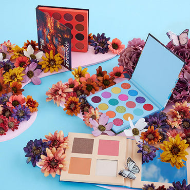Beaulis Makeup Palette - Beaulis Fun Magical Fair 16 Eyeshadow Palette with Shimmer & Matte Finishes