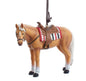 Western Horse Ornament - Light Brown