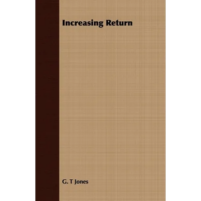 Increasing Return - Paperback