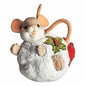 Snowball Mouse Ornament