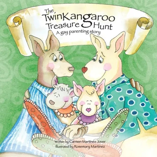 The Twin Kangaroo Treasure Hunt, a Gay Parenting Story - Paperback