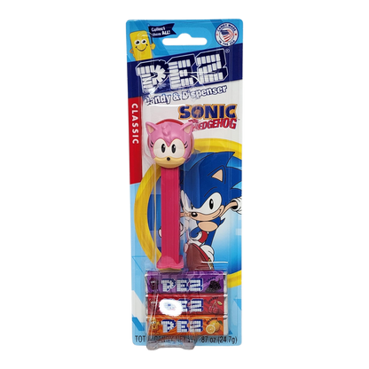 PEZ Sonic The Hedgehog Dispenser - Amy Rose