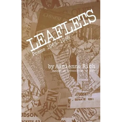 Leaflets: Poems, 1965-1968 - Paperback