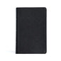 CSB Large Print Personal Size Reference Bible, Black Genuine Leather, Indexed - Leather