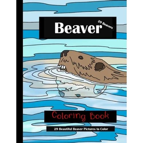 Beaver Coloring Book - Paperback