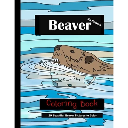 Beaver Coloring Book - Paperback