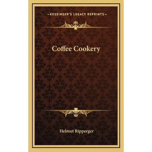 Coffee Cookery - Hardcover