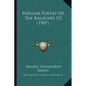 Popular Poetry Of The Baloches V2 (1907) - Paperback