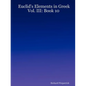 Euclid's Elements in Greek: Vol. III: Book 10 - Paperback