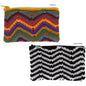 Zig Zag Crochet Coin Purse/Zipper Pouch