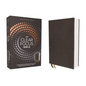 Niv, Clear Focus Bible, Leathersoft, Charcoal Brown: Read More of the Bible with Better Focus Using the Bionic Reading Method - Imitation Leather