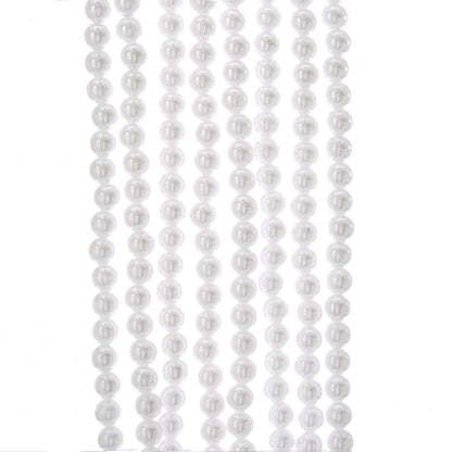 9 Foot White Faux Pearl Garland
