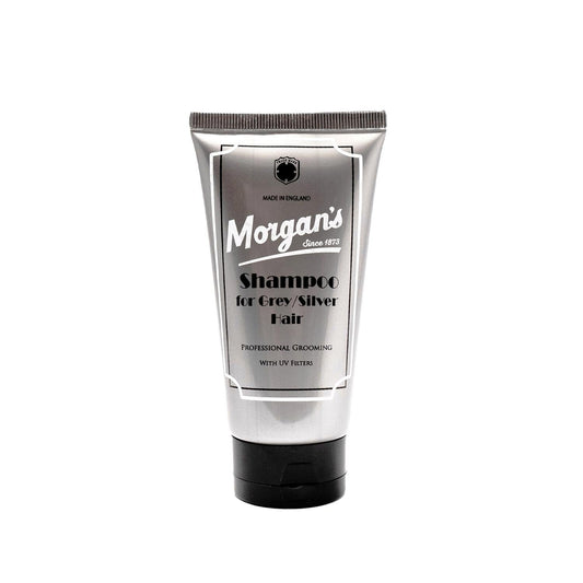 Morgan's Pomade Grey Silver Shampoo 150ml - Enhances Grey Hair Vibrancy & Care
