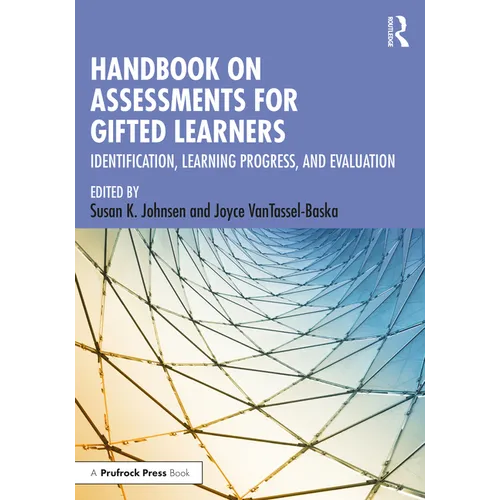Handbook on Assessments for Gifted Learners: Identification, Learning Progress, and Evaluation - Paperback