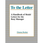To the Letter: A Handbook of Model Letters for the Busy Executive - Paperback