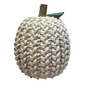 Cable Knit Look Harvest Pumpkins - Cream