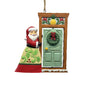 Home for the Holidays: Santa Standing in Doorway Ornament