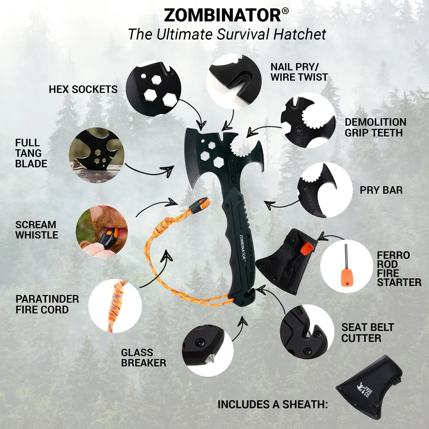 Zombinator Survival Hatchet