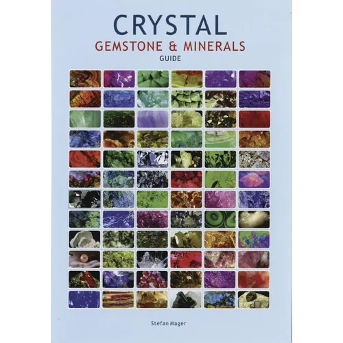 Crystal Gemstone & Minerals Guide Wall Chart