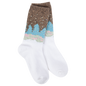 Whimsical Forest Crew Sock