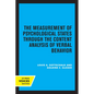 The Measurement of Psychological States Through the Content Analysis of Verbal Behavior - Paperback