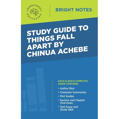 Study Guide to Things Fall Apart by Chinua Achebe - Paperback