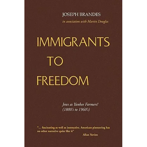 Immigrants to Freedom - Paperback