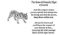The Brave and Powerful Tiger Charm