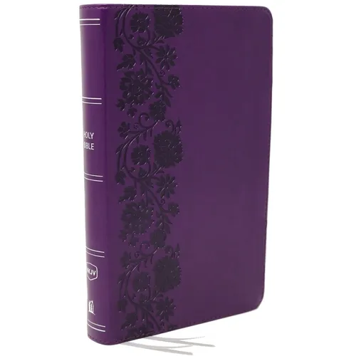 Nkjv, Reference Bible, Personal Size Large Print, Leathersoft, Purple, Red Letter Edition, Comfort Print: Holy Bible, New King James Version - Imitation Leather