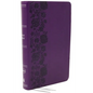 Nkjv, Reference Bible, Personal Size Large Print, Leathersoft, Purple, Red Letter Edition, Comfort Print: Holy Bible, New King James Version - Imitation Leather