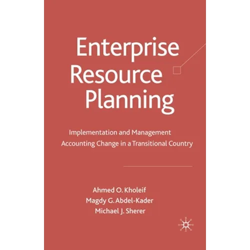 Enterprise Resource Planning: Implementation and Management Accounting Change in a Transitional Country - Paperback
