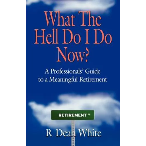 WHAT THE HELL DO I DO NOW? A Professionals' Guide to a Meaningful Retirement - Paperback