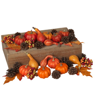 Harvest Accents in a Mesh Bag -