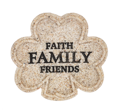 Shamrock Trinket Dish - Faith Family Friends
