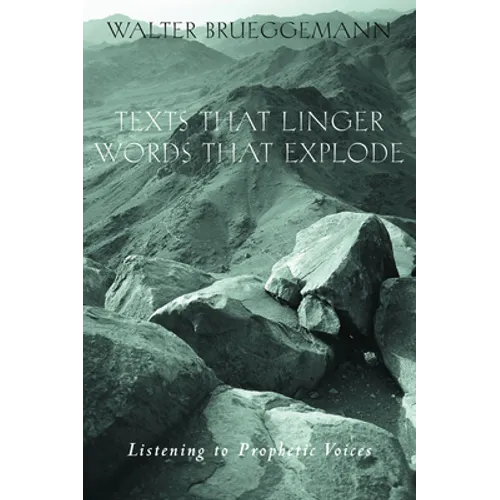 Texts That Linger Words That E - Paperback