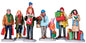 Holiday Shoppers - 6 Piece Set